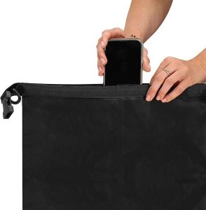 Springos Worek wodoszczelny na plażę 20l torba wodoodporna czarna UNIWERSALNY 3