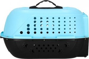 Springos Transporter dla kota psa gryzoni do 7 kg 48x33x28 cm niebiesko-czarny UNIWERSALNY 12