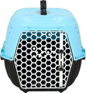 Springos Transporter dla kota psa gryzoni do 7 kg 48x33x28 cm niebiesko-czarny UNIWERSALNY 14