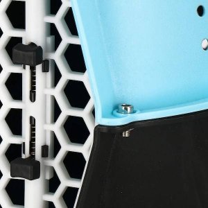 Springos Transporter dla kota psa gryzoni do 7 kg 48x33x28 cm niebiesko-czarny UNIWERSALNY 6