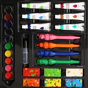 Springos Zestaw artystyczny 130 elem. walizka do malowania dla dzieci z przyborami UNIWERSALNY 11