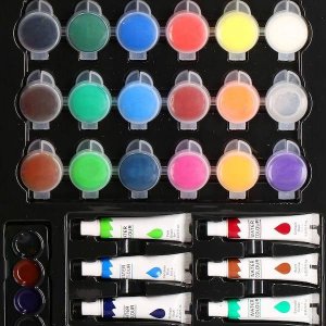 Springos Zestaw artystyczny 130 elem. walizka do malowania dla dzieci z przyborami UNIWERSALNY 12