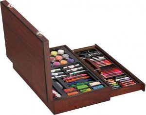 Springos Zestaw artystyczny 130 elem. walizka do malowania dla dzieci z przyborami UNIWERSALNY 20