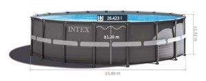 Intex BASEN stelażowy ULTRA 732x132 cm 5w1 INTEX w 24H! 8
