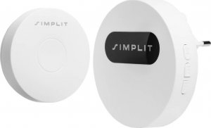 Simplit Dzwonek bezbateryjny T10 Sztuka 3
