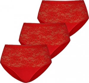 Teyli Wielopak majtek damskich Violetta czerwony Czerwony XL 1