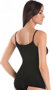 Teyli Koszulka bambusowa na ramiączkach Layla czarna Czarny 5XL 2