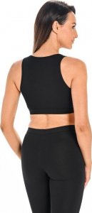 Teyli Top biustonosz do karmienia bawełniany Maya czarny Czarny XS 2