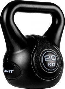Kettlebell Movit MOVIT Hantle Kettlebell - 20 kg, czarny 6