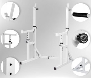 Movit MOVIT Stojak Squat, biały, nośność 300 kg 2