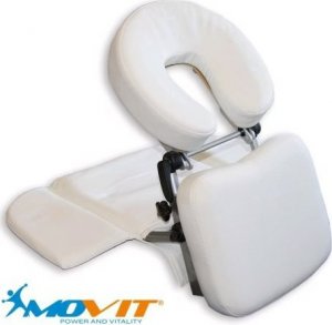 Movit Przenośny zagłówek do masażu MOVIT biały 1