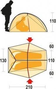 Namiot turystyczny Ferrino Nemesi 2 4