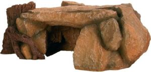 Trixie DEKORACJA SKAŁA Z DRZEWEM 25X17X10CM 2