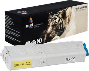 Toner SmartPrint Yellow Zamiennik 46490605 (OK-C532Y-1K) 1