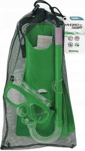 Bestway Zestaw maska z rurką + płetwy Bestway Zielony 2