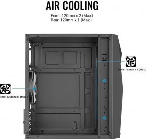 Obudowa Aerocool Raider Mini (AEROPGSRAIDER-M-G-V3) 5