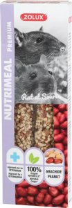 Zolux ZOLUX NUTRIMEAL 3 Stick z orzechami arachidowymi dla szczura/myszy 125 g 1