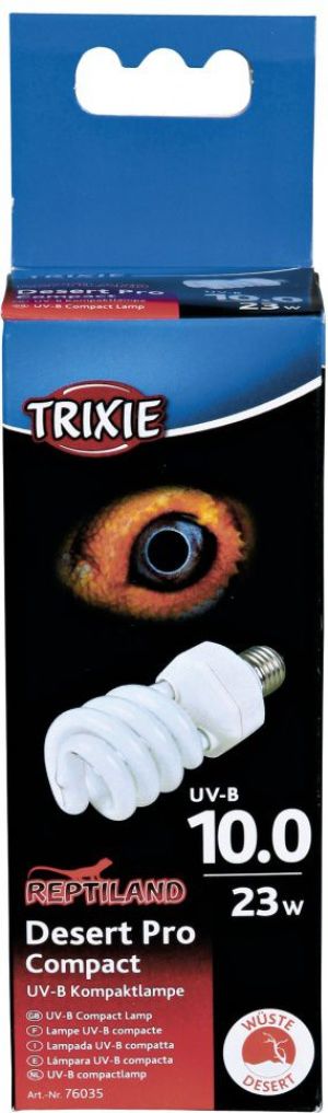 Trixie LAMPA DESERT PRO COMPACT 8.0 UV-B 23W 1