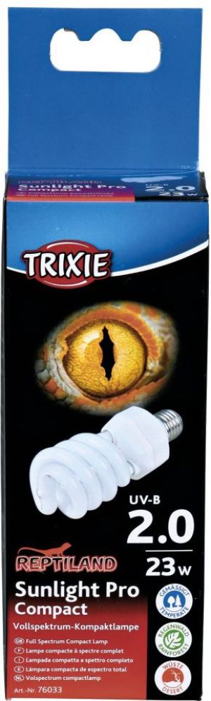 Trixie Żarówka Sunlight Pro Compact 2.0 UV–Compact 23W 1