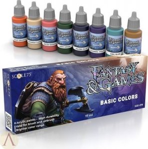 Scale75 Scale75: Fantasy & Games - Paint Set - Basic Colors 1