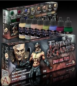 Scale75 Scale75: Fantasy & Games - Paint Set - Unnatural Flesh 1