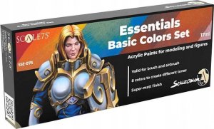 Scale75 Scale75: Essentials Basic Colors Paint Set 1