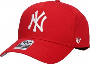 47 Brand Czapka z daszkiem Czerwona MLB New York Yankees 1
