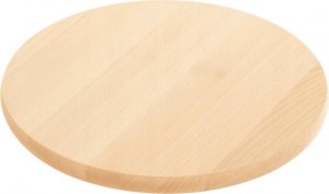 Deska do krojenia Topfann Deska bambusowa obrotowa 40cm do serwowania pizzy serów 1