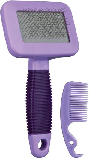 Trixie SZCZOTKA MIĘKKA PLASTIK DLA GRYZONI 2