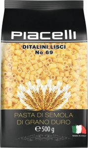 Piacelli Piacelli Ditalini Lisci No 69 Makaron z Semoliny 500 g 1