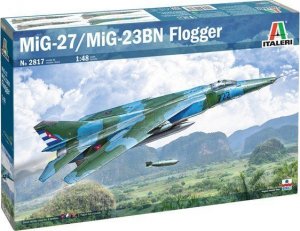 Italeri Model plastikowy MiG-27/MiG-23BN Flogger 1/48 1