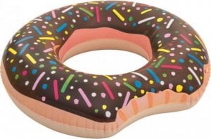 Bestway Koło do pływania Donut 107 cm brązowe 1