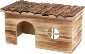 Trixie Domek dla królika drewniany, podpalany, 35 × 18 × 20 cm 1