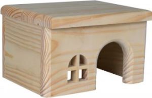 Trixie Domek drewniany z drzewa sosnowego dla królika 40×20×23 cm 1