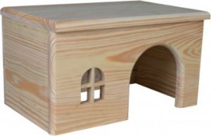 Trixie Domek dla świnki morskiej, drewniany, 28×16×18 cm 1