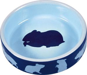 Trixie Miska ceramiczna dla chomika z motywem chomika - 80ml 8cm 3