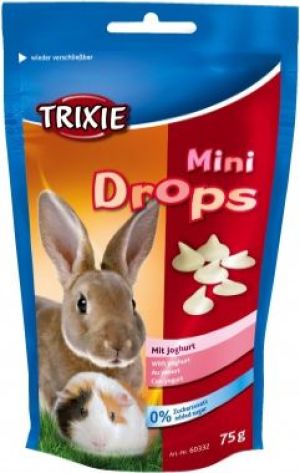 Trixie Dropsy dla gryzoni jogurtowe, 75g 1