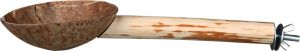 Trixie Grzęda bambusowa z miską 25 cm 1