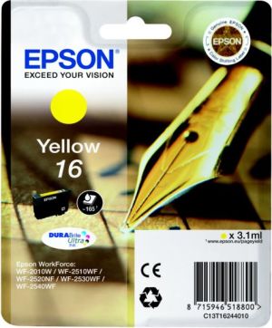Tusz Epson oryginalny tusz blistr, T162440, yellow (C13T16244022) 1