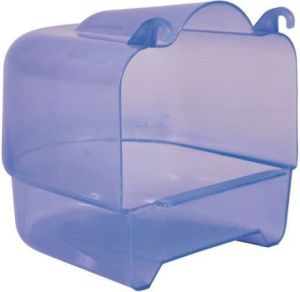 Trixie Pojemnik do kąpieli, 15×16×17 cm, niebieski/ przezroczysty 1