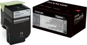 Toner Lexmark 700H1 Black Oryginał  (70C0H10) 1