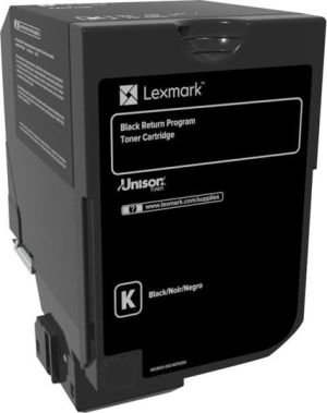 Toner Lexmark 74C20K0 Black Oryginał  (74C20K0) 1