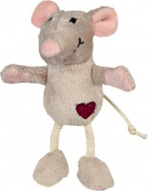 Trixie Mysz pluszowa, 11 cm, beżowa 1