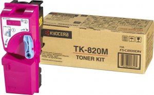 Toner Kyocera TK-820 Magenta Oryginał  (1T02HPBEU0) 1