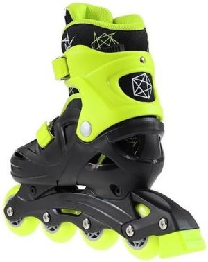 Rolki Nils Extreme NJ0321 rekreacyjne regulowane zielone r. 26-30 6
