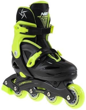 Rolki Nils Extreme NJ0321 rekreacyjne regulowane zielone r. 36-40 5