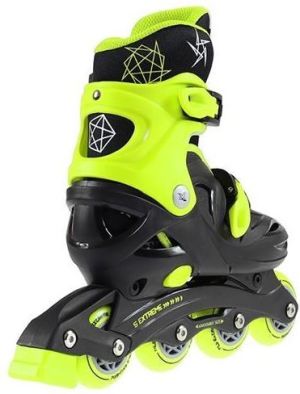 Rolki Nils Extreme NJ0321 rekreacyjne regulowane zielone r. 36-40 7