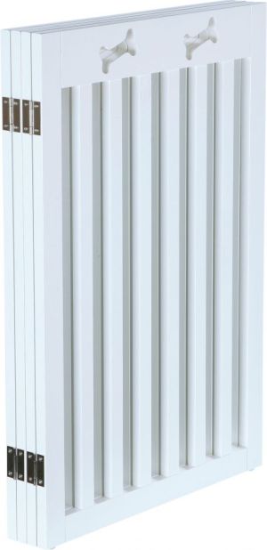 Trixie Barierka drewniana 4-częściowa 60–160×75 cm biała 3