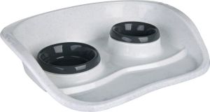 Trixie Zestaw 2 misek plastikowych 46×11×30 cm 2