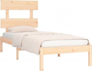 vidaXL vidaXL Rama łóżka, lite drewno, 90x190 cm, pojedyncza 3